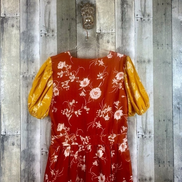 Walter Baker Cara Dress in Carnation Mix Size Large New! - Picture 4 of 14
